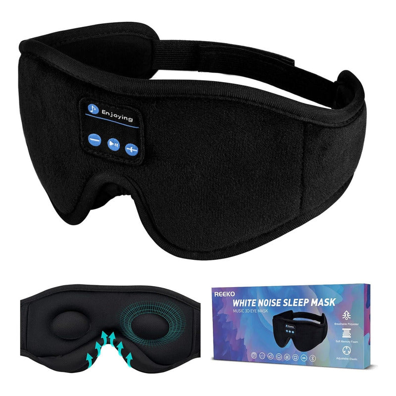 Máscara Para Dormir Con Bluetooth 3d Con Micrófono