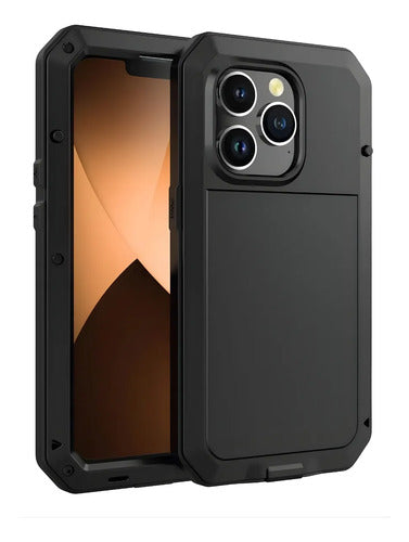 Case Funda Lunatik Máxima Protección Para Celulares iPhone (Negro Iphone 15)