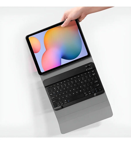 Funda Teclado Trackpad Samsung Galaxy Tab S6 Lite 10.4  Negro (foto 4)