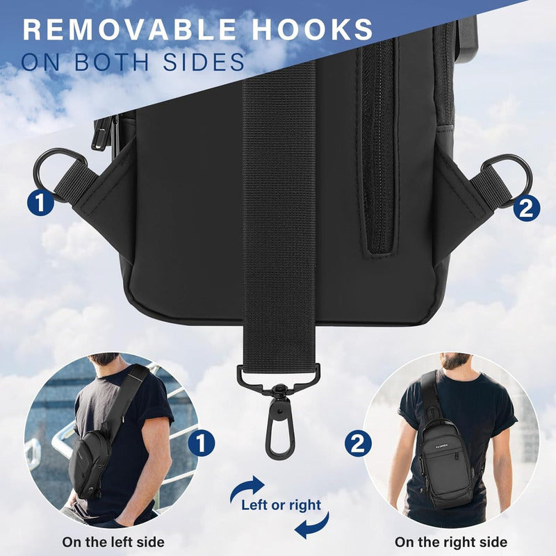 Mochila Antirrobo Impermeable, Mochila Seguridad, Bolso Band