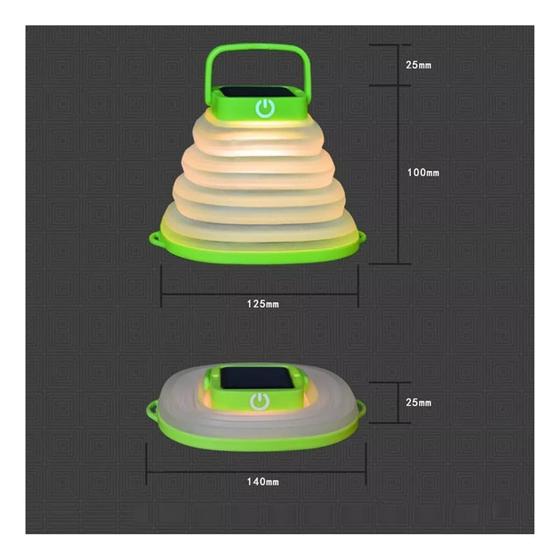 Lámpara Plegable Camping, Colgante, Lámpara Led Portátil