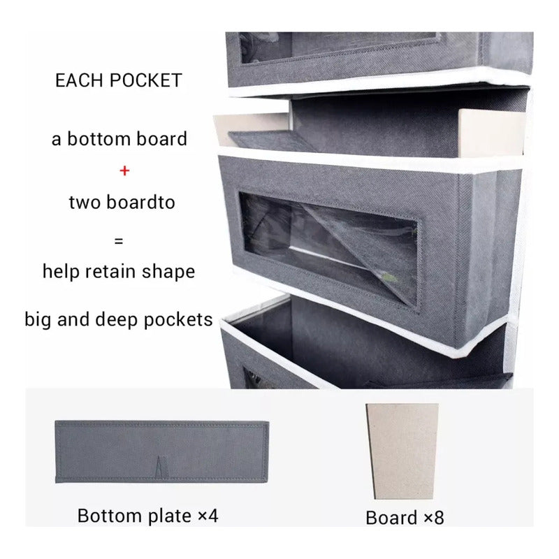 Organizador Colgante Vertical Multiuso Para Ahorrar Espacio