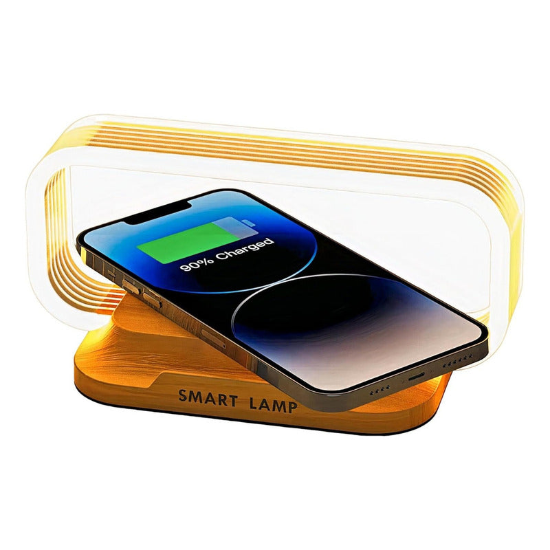 Lámpara Led Mesita, Lámpara Inalámbrica, Luz Cargador Led