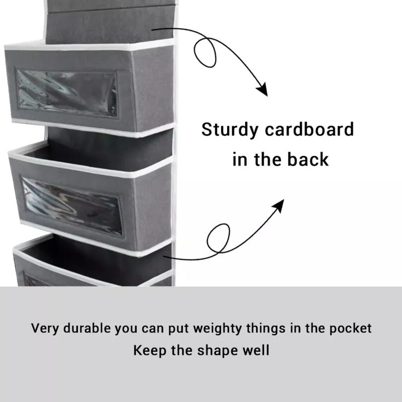 Organizador Colgante Vertical Multiuso Para Ahorrar Espacio