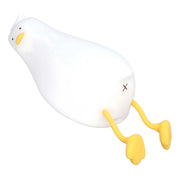 Lámpara Pato Led Silicona Táctil Recargable, Luz Nocturna