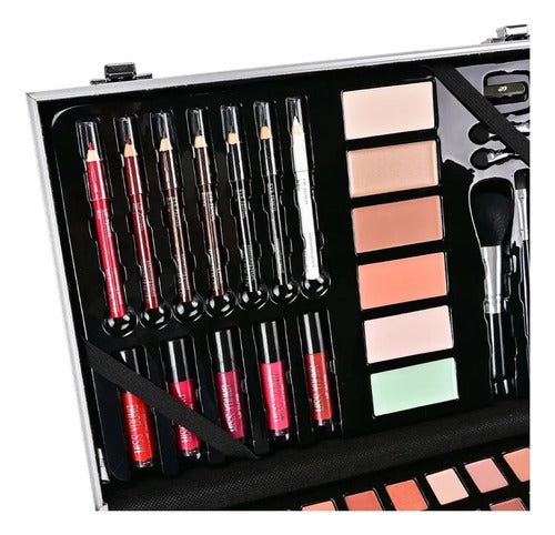Maleta Kit Set Completo De Maquillaje Miss Young 41 Piezas (foto 3)