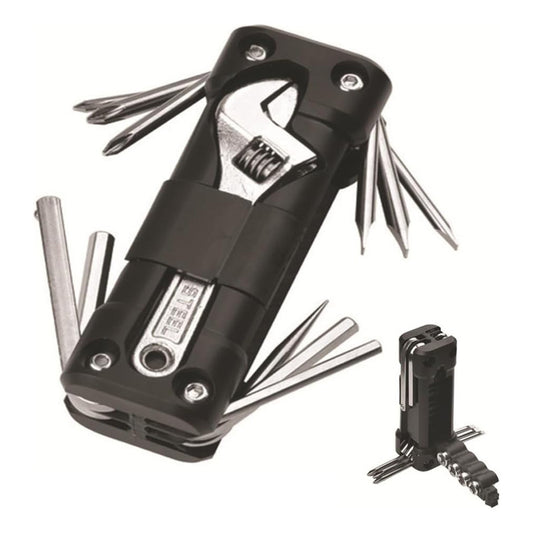Kit Herramientas 16 Piezas, Multiuso Y Compacto