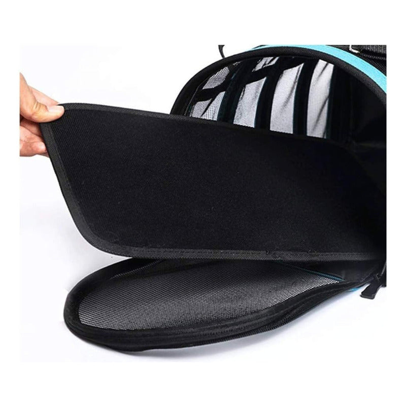Bolso Para Mascotas Portátil Y Practica Azul