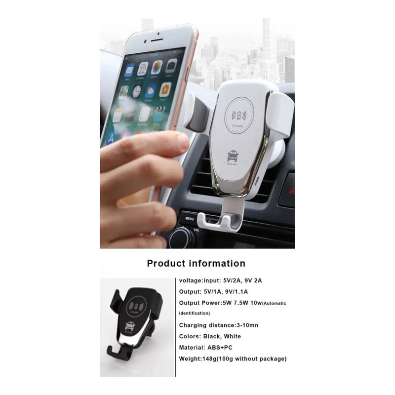 Soporte Celular Cargador, Soporte Inalámbrico, Cargador Telé