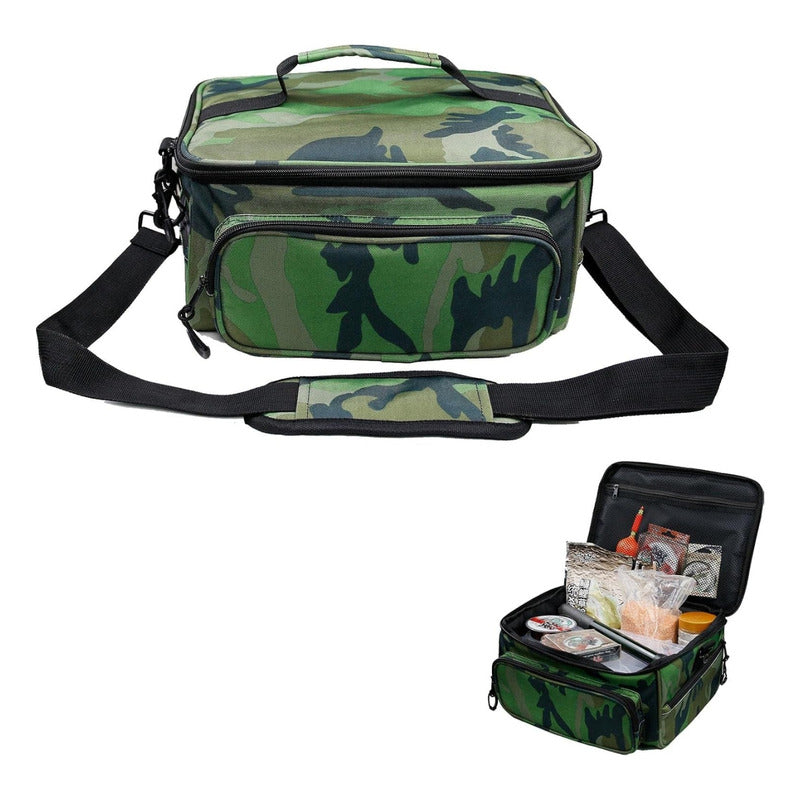Bolso Amplio Camuflado Para Pesca, Camping Y Caza Resistente