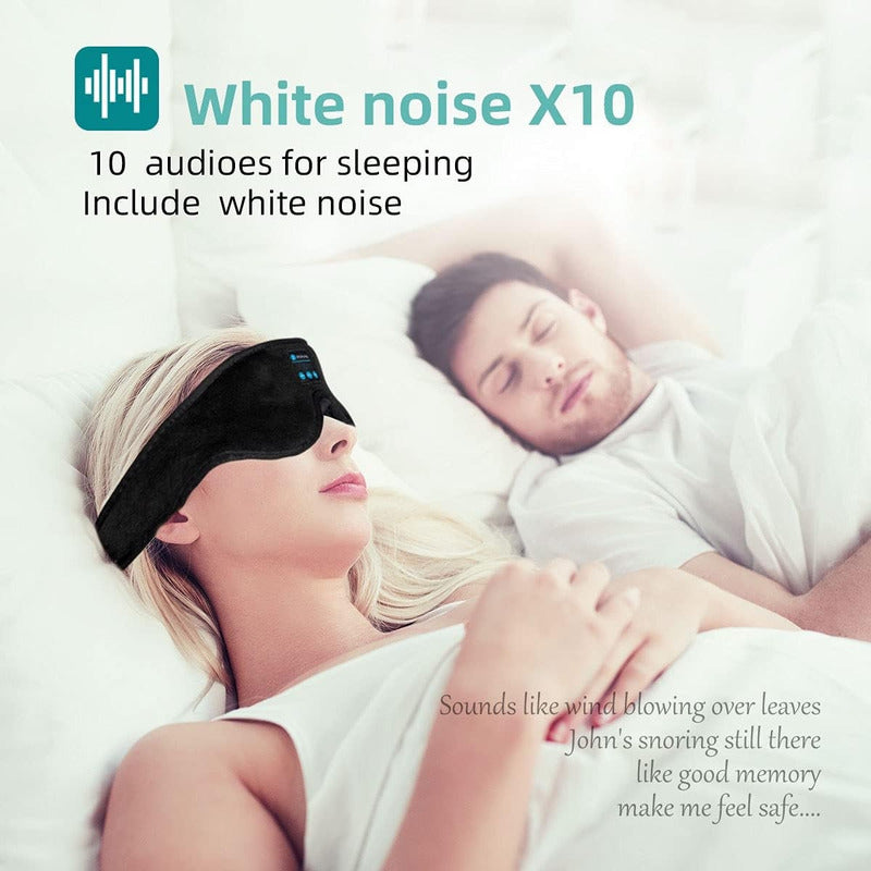 Máscara Para Dormir Con Bluetooth 3d Con Micrófono