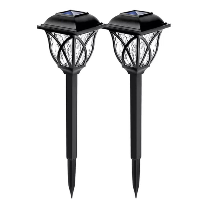Estaca De Jardín Con Luz Solar Lámpara Exterior Ecológica