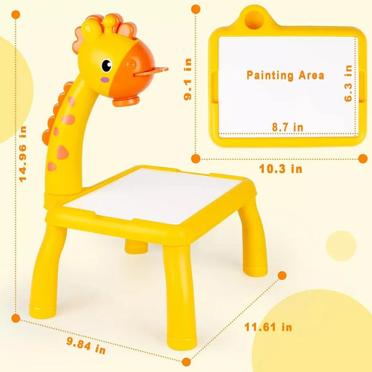 Proyector De Mesa De Escritura Para Niños, Dibujo Artístico