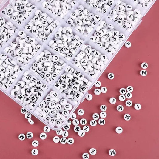 Kit 3500 Piezas Para Hacer Pulseras Creativas Arte