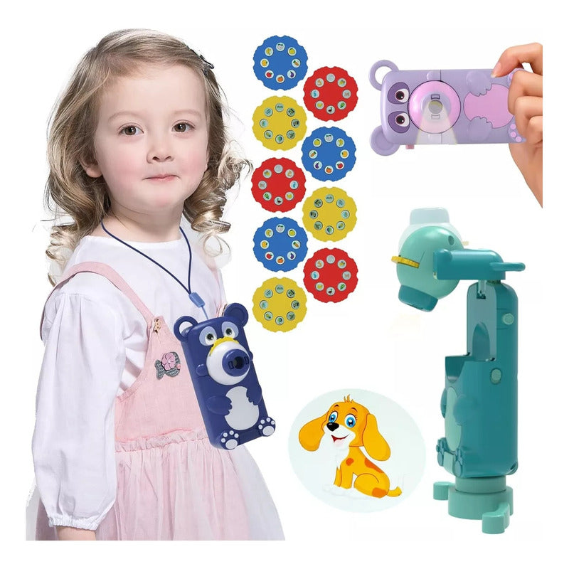 Lámpara De Proyección 3 En 1, Juguete Para Niños, Variedad