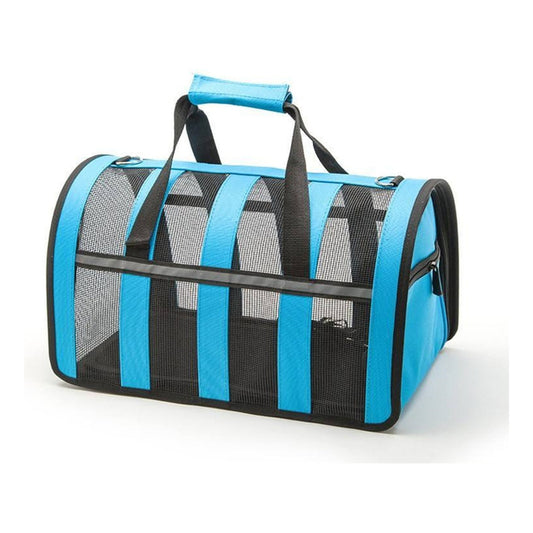 Bolso Para Mascotas Portátil Y Practica Azul