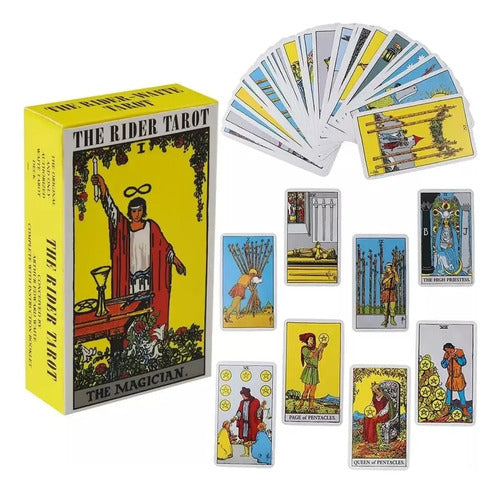 Tarot Holográfico Cartas, Baraja Tarot, Cartas Tarot Español (foto 1)