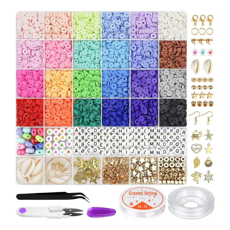 Set Para Hacer Pulseras (6000 Piezas)