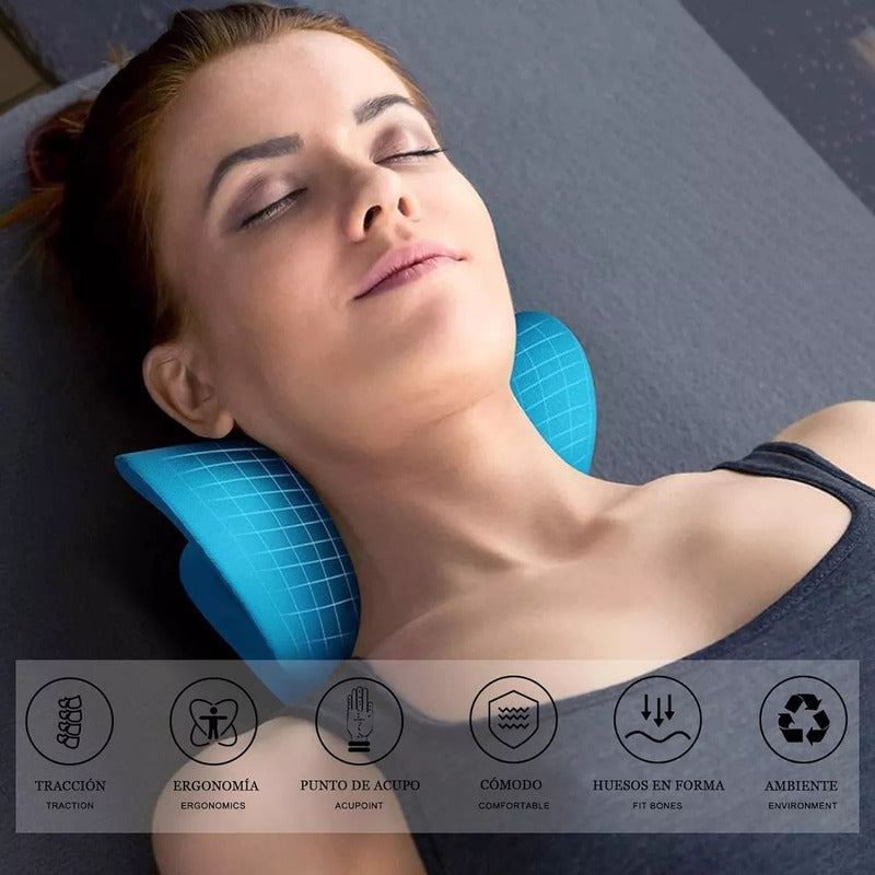 Almohada Viscoelástica Cervical, Almohada Cuello, Almohada