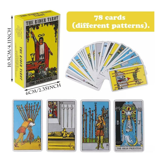 Tarot Holográfico Cartas, Baraja Tarot, Cartas Tarot Español