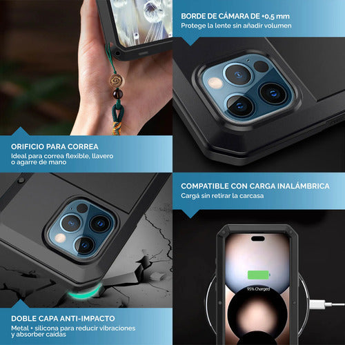 Case Funda Lunatik Máxima Protección Para Celulares iPhone (foto 5)