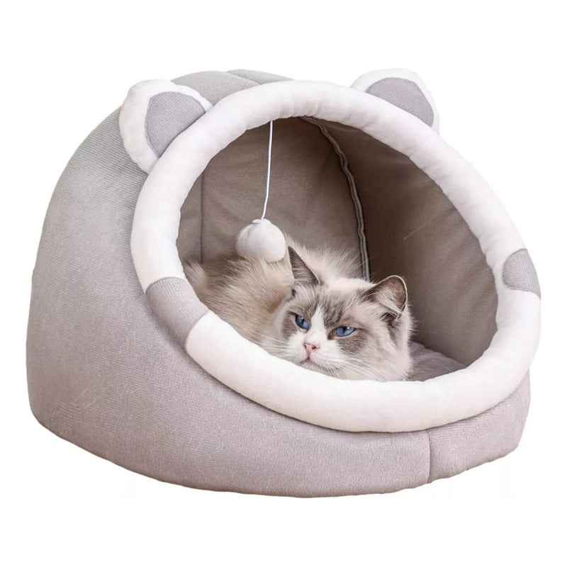 Cama Para Gatos Y Perros Tienda De Campaña Para Mascotas Gris