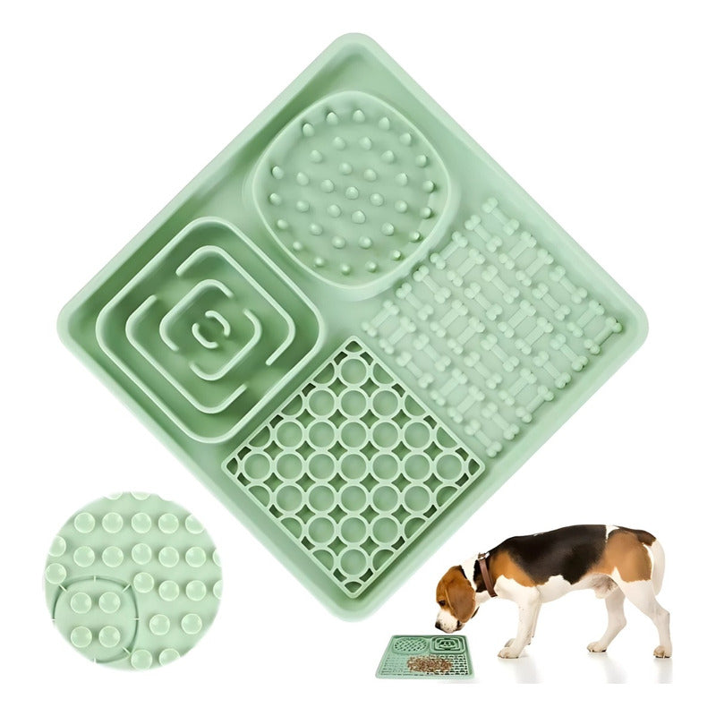 Alfombrilla Plato Perro Para Lamer Anti Estrés Y Ansiedad