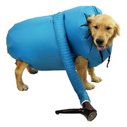 Saco Secador Portátil Secador Para Pelo Mascotas Perro Gato Azul