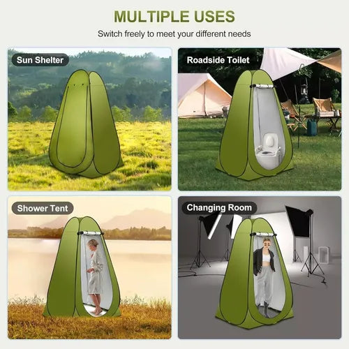 Carpa Ducha Plegable, Tienda Baño, Carpa Camping Portátil