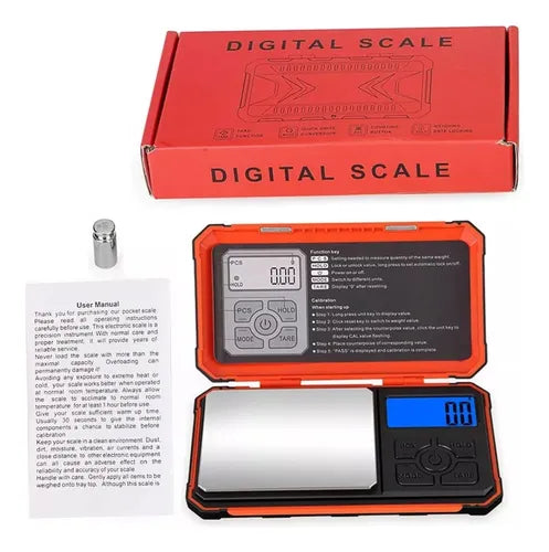 Balanza Digital Joyería, Balanza Precisión, Báscula Joyería