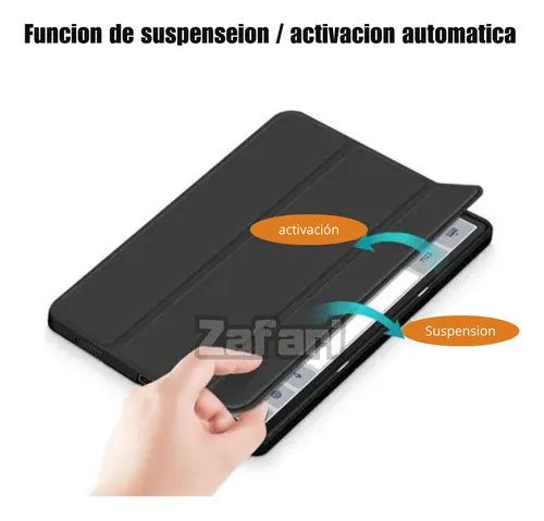 Funda Soporte Estuche Lenovo P12 Tab 12.7 Antigolpes Tpu Negro