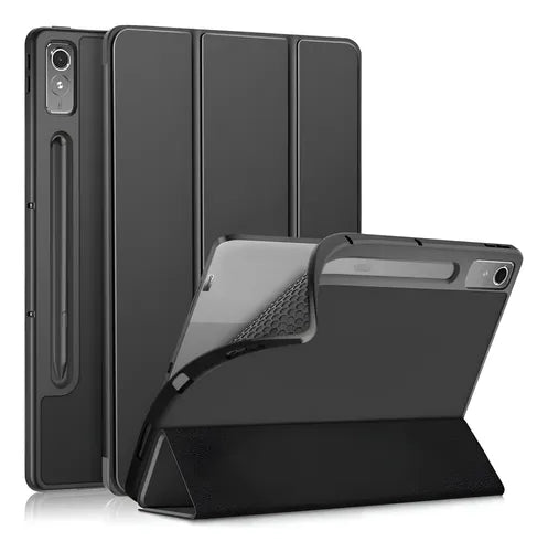 Funda Soporte Estuche Lenovo P12 Tab 12.7 Antigolpes Tpu Negro