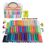 Plastilina 50 Colores, Arcilla Moldeable, Set Creativo
