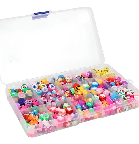 Kit Para Crear Pulseras Colores Cuentas 700 Piezas