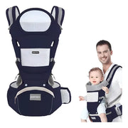 Portabebés Ergonómico Mochila Canguro Con Asiento Y Soporte