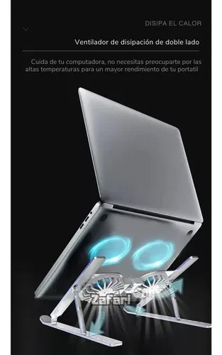 Soporte De Refrigeración Para Computadora Con Ventilador