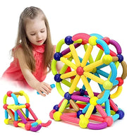 Juego De Construcción Magnético 3d Para Niños 130