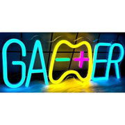 Cartel Led Luminoso Gamer Decoración Ambiente Habitación