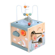 Juguete Cubo Didáctico Simulación De Madera Niños Multicolor