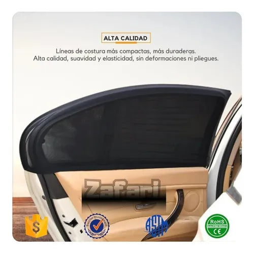 Parasol Portátil Para Coche De Malla De Nailon