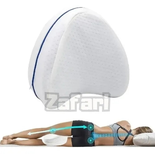 Almohada De Apoyo Para Piernas Con Forma Ortopédica Y Cómoda