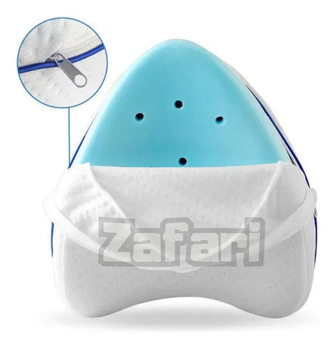 Almohada De Apoyo Para Piernas Con Forma Ortopédica Y Cómoda